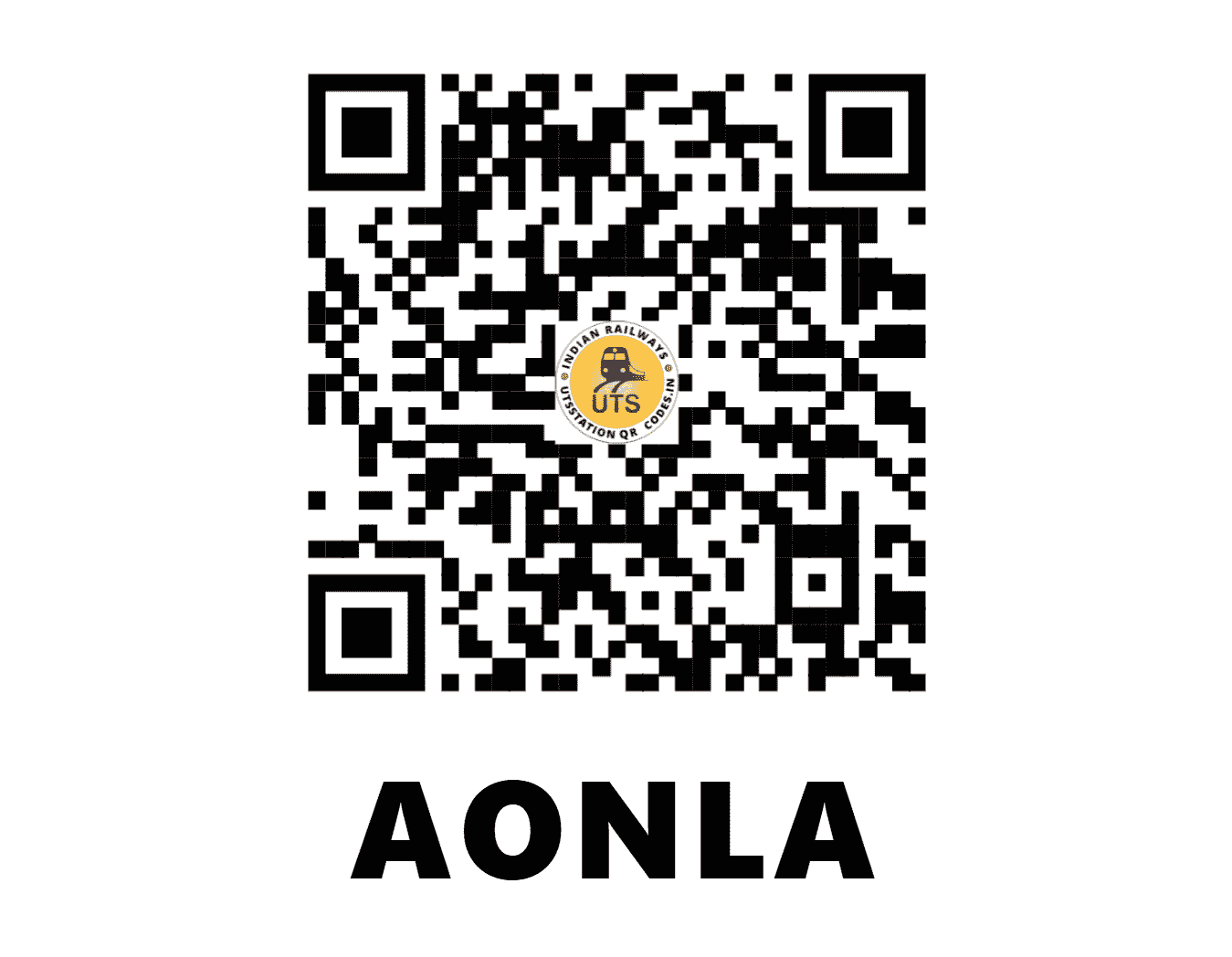 UTS QR Code for AONLA - AO (NR - UTTAR PRADESH)